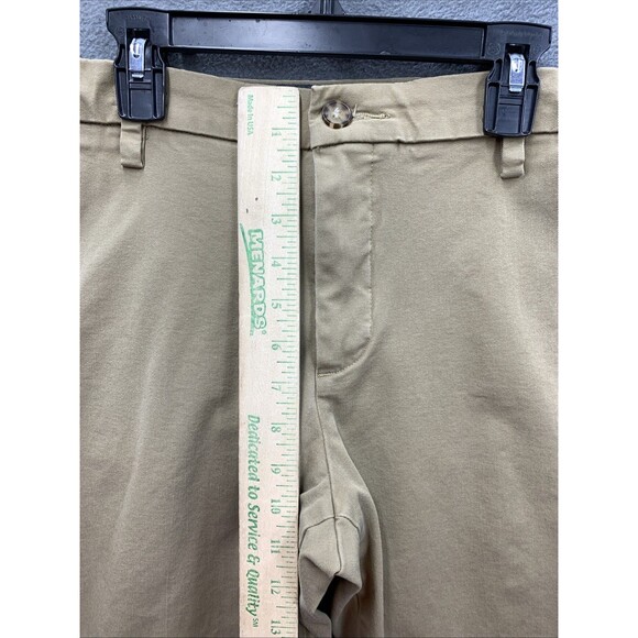 Dockers Mens Workday Khaki Pants Smart 360 Flex Slim Fit Flat Front Career 34X32 - Picture 9 of 16